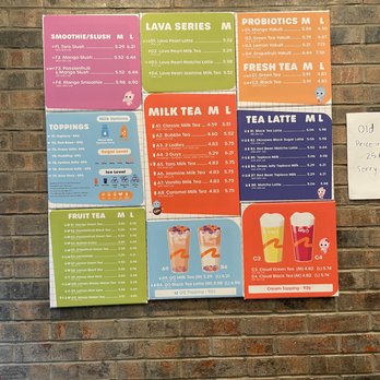 Coco Fresh Tea & Juice - a menu on a brick wall - Bubble Tea Near Me - New York, New York Coco Fresh Tea & Juice - a menu on a brick wall - Bubble Tea Near Me - New York, New York
