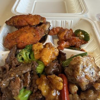 Panda Mongolian BBQ - Chinese food plate - Mongolian Near Me - Orange, California Panda Mongolian BBQ - Chinese food plate - Mongolian Near Me - Orange, California