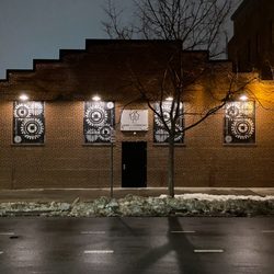The front entrance of the James J Fiorentino Museum