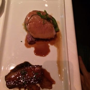 Gary Danko - Pork tenderloin and pork belly - New American Near Me - San Francisco, California Gary Danko - Pork tenderloin and pork belly - New American Near Me - San Francisco, California