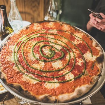 Rubirosa - Large Tie-Dye Pizza - Italian Near Me - New York, New York