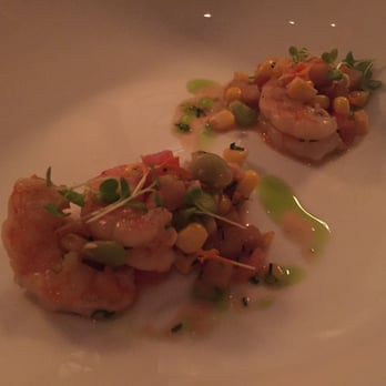 Bacchanalia - White shrimp and succotash - New American Near Me - Atlanta, Georgia Bacchanalia - White shrimp and succotash - New American Near Me - Atlanta, Georgia