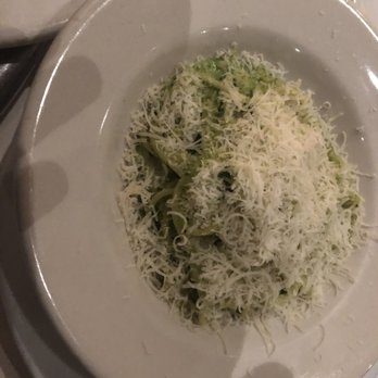 Tra di Noi - Pesto spaghetti pasta w/parm cheese one of our faves not exactly on the menu. - Italian Near Me - Malibu, California Tra di Noi - Pesto spaghetti pasta w/parm cheese one of our faves not exactly on the menu. - Italian Near Me - Malibu, California