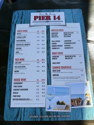 Menu photo 4 Pier 14 Restaurant & Lounge Myrtle Beach, SC Menu photo 4 Pier 14 Restaurant & Lounge Myrtle Beach, SC