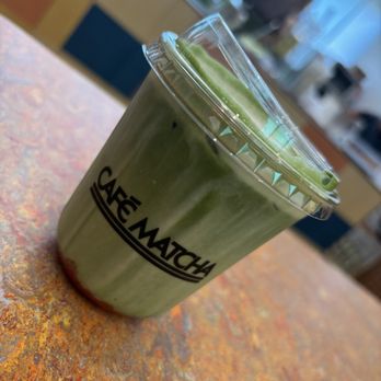 Café Matcha - Strawberry matcha latte - Coffee & Tea Near Me - Los Angeles, California