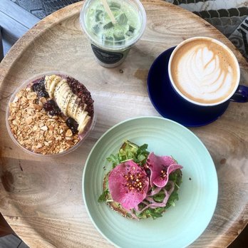 Owl And Lark - Blueberry Lavender Bowl, Avocado toast, Lavender honey latte, Matcha Lavender. - Coffee & Tea Near Me - La Grange, Illinois Owl And Lark - Blueberry Lavender Bowl, Avocado toast, Lavender honey latte, Matcha Lavender. - Coffee & Tea Near Me - La Grange, Illinois