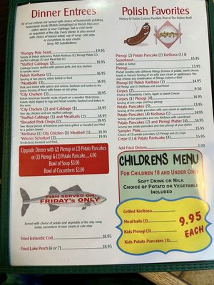 Menu photo 3 Polonus Restaurant Wyandotte, MI Menu photo 3 Polonus Restaurant Wyandotte, MI