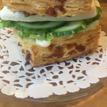 The Scone Witch - a sandwich on a plate - Bakeries Near Me - Ottawa, Ontario