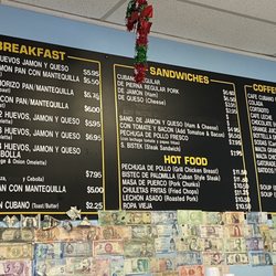 Mama's Latin Cafe - Menu