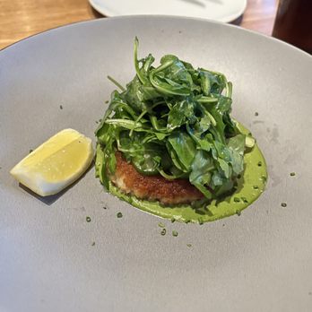 Cactus Club Cafe - Crab Cake Appetizer very yummy - Canadian (New) Near Me - Abbotsford, British Columbia