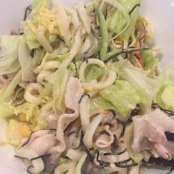 Hanakazu - Hiyashi shabu salad udon