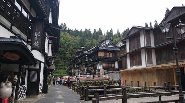 Ginzan Onsen by null
