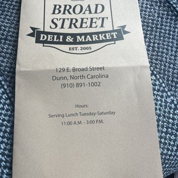 Broad St Deli & Market - Caterers Near Me - Dunn, North Carolina Broad St Deli & Market - Caterers Near Me - Dunn, North Carolina