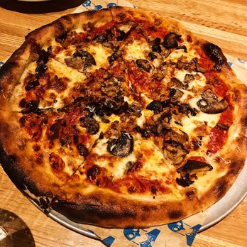 Doughbird - Sausage and mushroom - Pizza Near Me - Phoenix, Arizona Doughbird - Sausage and mushroom - Pizza Near Me - Phoenix, Arizona