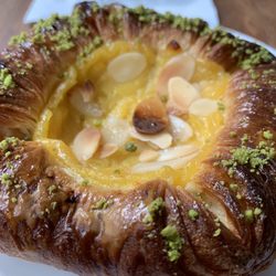 天然酵母麵包店 - Passion Fruit Danish- delicious, especially when heated.