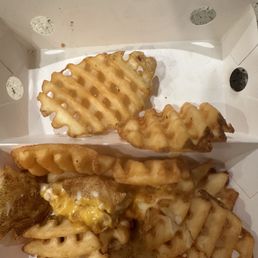 Classic Sauced & Loaded Waffle Fries Classic Sauced & Loaded Waffle Fries