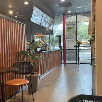 Le'Drip Coffee And Tea - Interior, from back of cafe - Coffee & Tea Near Me - Houston, Texas
