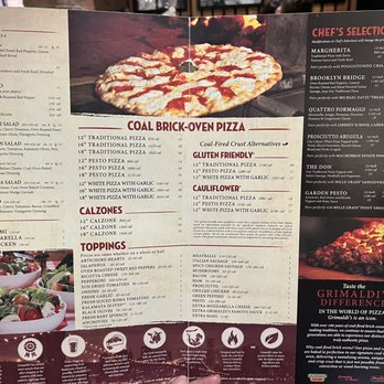 Grimaldi's Pizzeria - Pizza Near Me - Irving, Texas