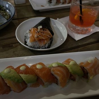 Ozen - Salmon Handroll - Ramen Near Me - Rancho Cucamonga, California