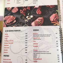 El Rey del Marisco - Menu prices for foreigner