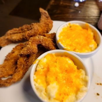 Blvd Bistro - Fried catfish &grits - American Near Me - New York, New York