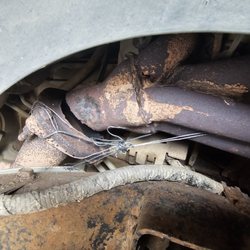 Moores Chevron & Towing - Broken manifold