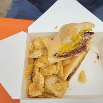 Saltwater Deck - Pastrami sandwich - New American Near Me - Long Beach, California Saltwater Deck - Pastrami sandwich - New American Near Me - Long Beach, California