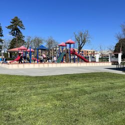 Walnut Park - Playground and open grass space