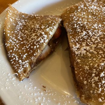 Suzette Crepe Cafe - Nutella with strawberry added - French Near Me - Albany, California