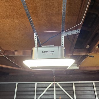 ABC Garage Door - Unit lit up at night - Garage Door Services Near Me - Torrance, California