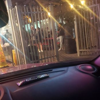 Cali Tacos - Picnic outside because no space for 50 person inside taco shop. Limited 10 persons on tables for inside. Long line often - Mexican Near Me - Orange, California