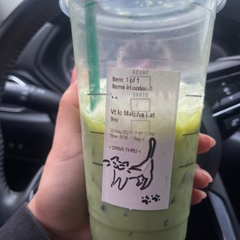 Starbucks - a hand holding a cup of matcha tea - Coffee & Tea Near Me - Knoxville, Tennessee Starbucks - a hand holding a cup of matcha tea - Coffee & Tea Near Me - Knoxville, Tennessee