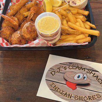 DJs Clam Shack - Conch Fritters Fried Shrimp - Seafood Near Me - Indian Shores, Florida