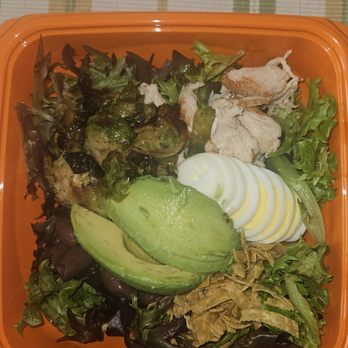 Salad and Go - Get your readers to see the chicken portion in this salad. - Salad Near Me - Mesa, Arizona