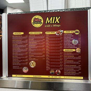 Mix Grill and Wings - New American Near Me - Charlotte, North Carolina Mix Grill and Wings - New American Near Me - Charlotte, North Carolina