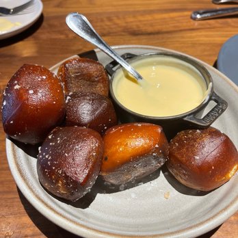 The Henry - Our Famous House Made Pretzels & Provolone Fondue - Coffee & Tea Near Me - Coronado, California