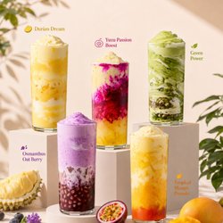 Made with Real Fruit, Blended Fresh