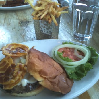 Park & Co. - The Scarpone Burger with truffle fries. Amazing. - Burgers Near Me - Denver, Colorado