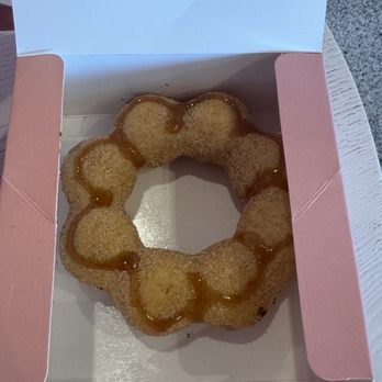 Totoro Mochi Donut - Churro with Caramel Mochi Donut - Donuts Near Me - Friendswood, Texas