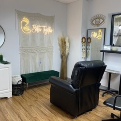 Blush Lashes & Brows - One of our lash & brow experts room