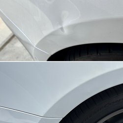Dentman of Ventura County - Top is before, bottom is after.