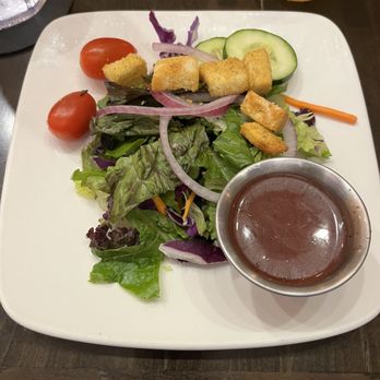 Cody Steak House - Side salad with house made vinaigrette dressing. Excellent! - Steakhouses Near Me - Cody, Wyoming Cody Steak House - Side salad with house made vinaigrette dressing. Excellent! - Steakhouses Near Me - Cody, Wyoming