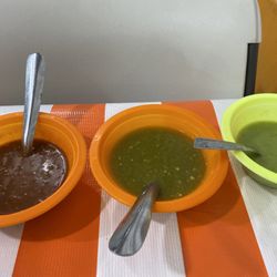 Taquería Calvillo - Three salsas are a must