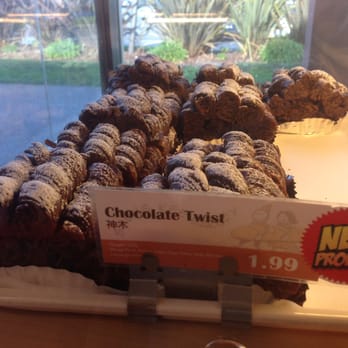Sheng Kee Bakery - Chocolate Twist - Bakeries Near Me - Cupertino, California