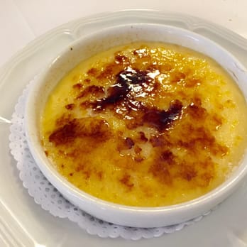 Can Solé - Crema Catalana Custard with Caramelized Topping - Mediterranean Near Me - Barcelona, B Can Solé - Crema Catalana Custard with Caramelized Topping - Mediterranean Near Me - Barcelona, B