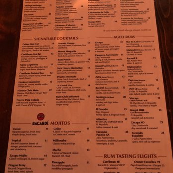Havana Cafe - Menu - Cuban Near Me - Bronx, New York
