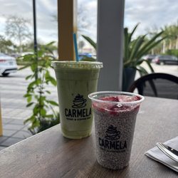 Carmela Coffee - Uptown Boca - Matcha latte