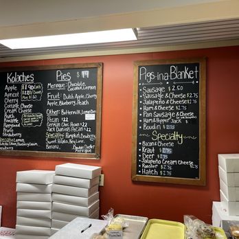 Original Kountry Bakery - Menu board - Bakeries Near Me - Schulenburg, Texas Original Kountry Bakery - Menu board - Bakeries Near Me - Schulenburg, Texas