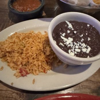 Red River Cantina - Black beans and Mexican rice - Mexican Near Me - League City, Texas