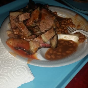 Sam's Bar-B-Que - Brisket and mutton dinner - Barbeque Near Me - Austin, Texas